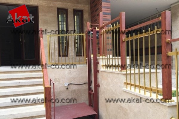 نرده آلومینیوم طرح چوب